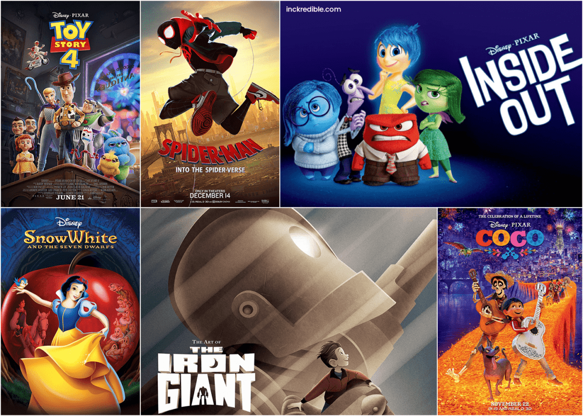 TOP 25: Best Animated Movies Ever - Endante